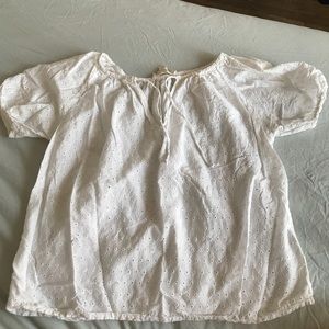 Nili Lotan eyelet shirt size S